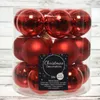 Weihnachtskugeln Glas 4cm 18 Stück - Weihnachtsrot Produktbild-Vorschau 13
