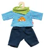 Puppenbroekje en T-shirt, geschikt voor poppen van 20-25 cm Productafbeelding-voorbeeld 1