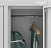 JAN NOWAK Schulkleiderschrank für Garderoben 150x56x45 cm Produktbild-Vorschau 11