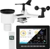 A wireless solar weather station with a display unit and outdoor sensor components, set against a white background. Náhled obrázku produktu