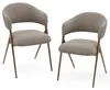 COLAMY Eetkamerstoelen, set van 2 – Bekleed, ergonomische Productafbeelding-voorbeeld 9