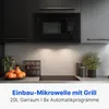 Bomann MWG 2215 EB, Vstavaný, Mikrovlnná rúra s grilom, 20 Náhľad obrázku produktu 9