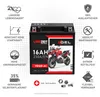 LANGZEIT YB16B-A1 GEL Motorradbatterie 12V 16Ah 230A/EN Gel Produktbild-Vorschau 2