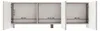 Selsey Arkadia - TV-Lowboard 3-türig, Eichenholzoptik, 150 Produktbild-Vorschau 7