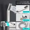 Edelstahl Unterputz Duschset Duschsystem Duscharmatur Set Produktbild-Vorschau 4