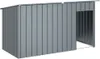 vidaXL Cuccia per cani con tetto antracite 196x91x110 cm Anteprima dell’immagine prodotto 1