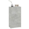 vidaXL Příborník se 6 zásuvkami betonově šedý 50x34x96 cm Náhled obrázku produktu 3