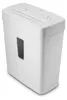 A white paper shredder is shown from a slightly elevated side angle against a white background. Anteprima dell’immagine prodotto