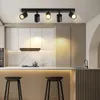 ZMH LED plafondlamp, zwart, 5 lichtpunten. Moderne Productafbeelding-voorbeeld 15