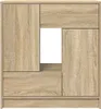 vidaXL Credenza con cassetti e ante in rovere Sonoma Anteprima dell’immagine prodotto 6