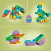 LEGO DUPLO Dinos auf Rädern 3-in-1-Set - Lernspielzeug für Produktbild-Vorschau 3
