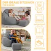 Dreamroots Bean Bag 70x70x70cm beanbag pre deti s opierkou Náhľad obrázku produktu 6