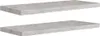 vidaXL Étagères flottantes 2 pcs. Gris béton 80x23,5x3,8 cm Voir les images du produit 8