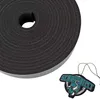 A roll of black foam insulation tape and a hanging air freshener with a scorpion logo. Produktbild-Vorschau