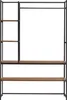 A product shot of a clothing rack with shelves. Anteprima dell’immagine prodotto