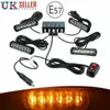 4x 6 LED žluté výstražné světlo pro záchranné práce, Náhled obrázku produktu 5
