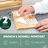 eluno ausziehbares Gewürzregal mit 2 Etagen aus Bambus 29 x Produktbild-Vorschau 4