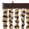 vidaXL Záclona proti hmyzu béžová a hnedá 90x220 cm šenil Náhľad obrázku produktu 4