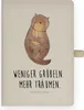 Mr. & Mrs. Panda DIN A4 Baumwoll Notizbuch Otter Muschel - Produktbild-Vorschau 1