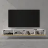 doporro TV Lowboard hängend Fernsehschrank Wohnzimmer | Produktbild-Vorschau 3