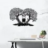 Wallity, Love, decorazione murale, nero, metallo, 65 x 43 Anteprima dell’immagine prodotto 2