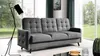 Sofa 3-Sitzer Schlafsofa Designersofa GARNET Stoff Luis Produktbild-Vorschau 1