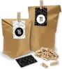 itenga SET Adventskalender "Abstrakt" 24 x Tüten + Karten + Produktbild-Vorschau 1