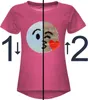 BEZLIT Mädchen Wende Pailletten T-Shirt mit Smile-Motiv Produktbild-Vorschau 3