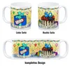 50. Geburtstag Tasse mit Kuchen und Geschenk und Anhänger: Produktbild-Vorschau 4