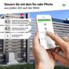 WI-FI ovládání garážových vrat 2 kanály Supla Zamel SBW-02 Náhled obrázku produktu 5
