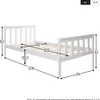 Merax Jugendbetten 90x200cm mit lattenrost und Kopfteil, Produktbild-Vorschau 7