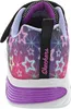 The back view of a child's sneaker with a star pattern. Produktbild-Vorschau