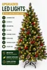 122 cm künstlicher Weihnachtsbaum mit 100 Twinkle-LEDs, 8 Produktbild-Vorschau 3