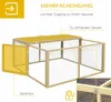 Fortuna Lai Kaninchenstall Holz klappbar Kleintierstall Produktbild-Vorschau 5