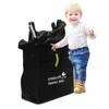 Große schwarze Reisetasche für Kinderwagen 120x63x43cm Produktbild-Vorschau 3