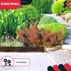 KOTARBAU® Sada 10 vrbových obrub na záhony 100 x 10 cm Náhled obrázku produktu 5