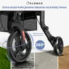 Składany i lekki wózek inwalidzki ELONEO 2w1 z siedziskiem, Podgląd zdjęcia produktu 7