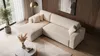 Ecksofa PULA Schlafsofa mit Bettkasten 279x187cm CORD Produktbild-Vorschau 3