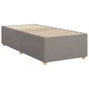 Boxspringbett mit Matratze Taupe 90x200 cm Stoff Produktbild-Vorschau 8