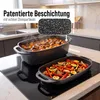 STONELINE® cocotte Gris 40x22 cm | avec couvercle Voir les images du produit 4