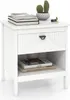 COSTWAY Table de nuit, 2 niveaux de table d'appoint avec Voir les images du produit 1