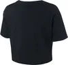 Nike W Nsw Tee Essntl Crp Icn Ftr Black/White Black/White M Produktbild-Vorschau 3