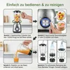 Multifunktionale Küchenmaschine 3-in-1 Standmixer, 1200ML Produktbild-Vorschau 8