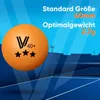 Villkin Tischtennisbälle – 24 Stück | 3 Sterne 40+ | 40 mm Produktbild-Vorschau 2