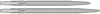 Two silver dart points are shown side-by-side against a white background. Voir les images du produit