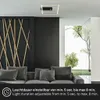 Lampada da soffitto a LED, sensore, nero, LED/14W Anteprima dell’immagine prodotto 4