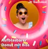 Schwimmring Donut pink - 110 cm - inkl. aufblasbare Produktbild-Vorschau 4