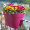 Prosperplast Blumentopf LOFLY RAILING Lang Anthrazit 39,6 Produktbild-Vorschau 3