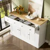 MODFU Kommode Sideboard mit 2 Schubladen und 3 Produktbild-Vorschau 8