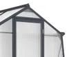 Westmann Aurora 68 Serre avec fondation Anthracite 2,5x2 m Voir les images du produit 4